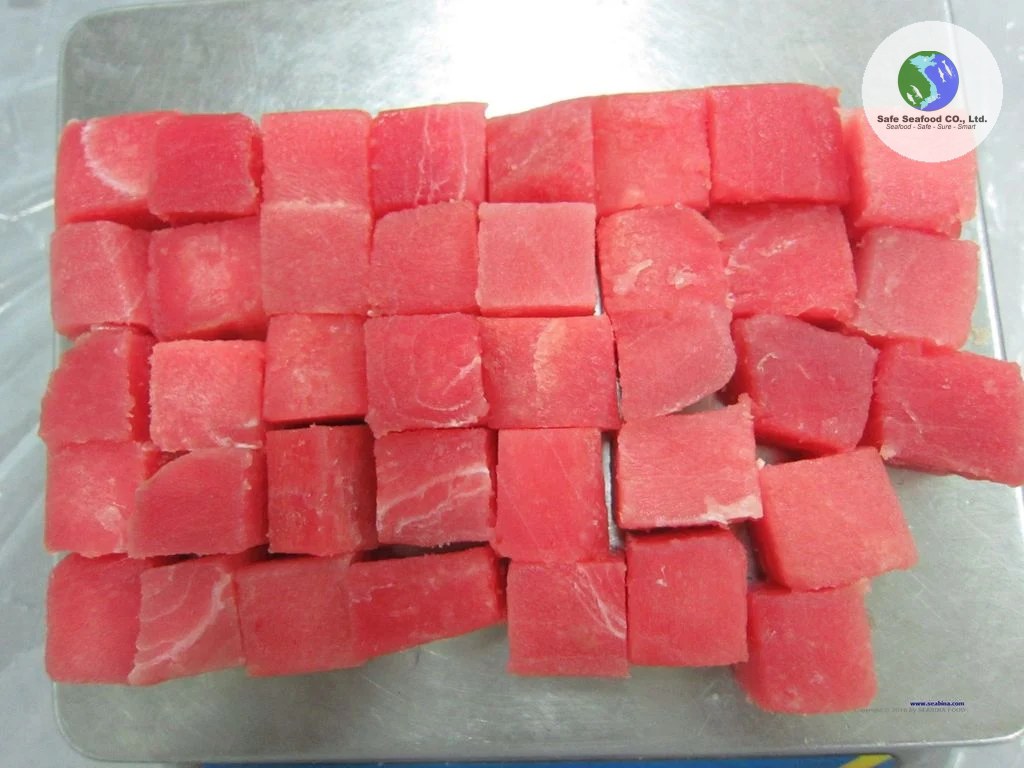 TUNA CUBE CO TREATED - SafeSeafood Vietnam
