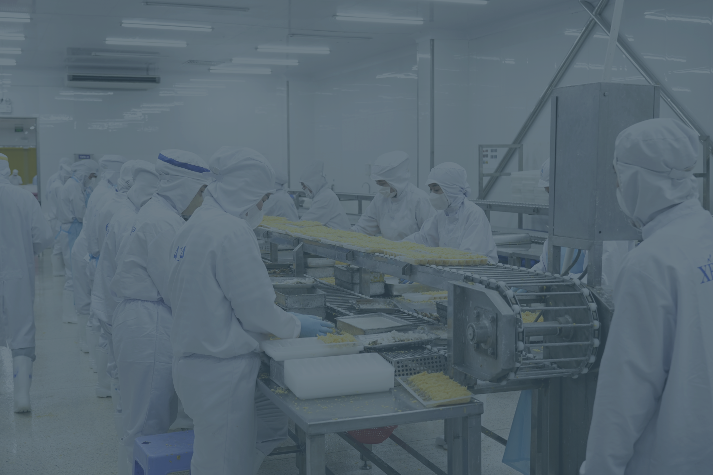 Seafood processing and packing facility